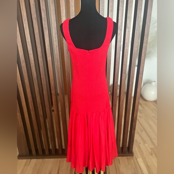 Hutch Sleeveless Smocked Drop-Waist Midi Dress - Picture 6 of 11